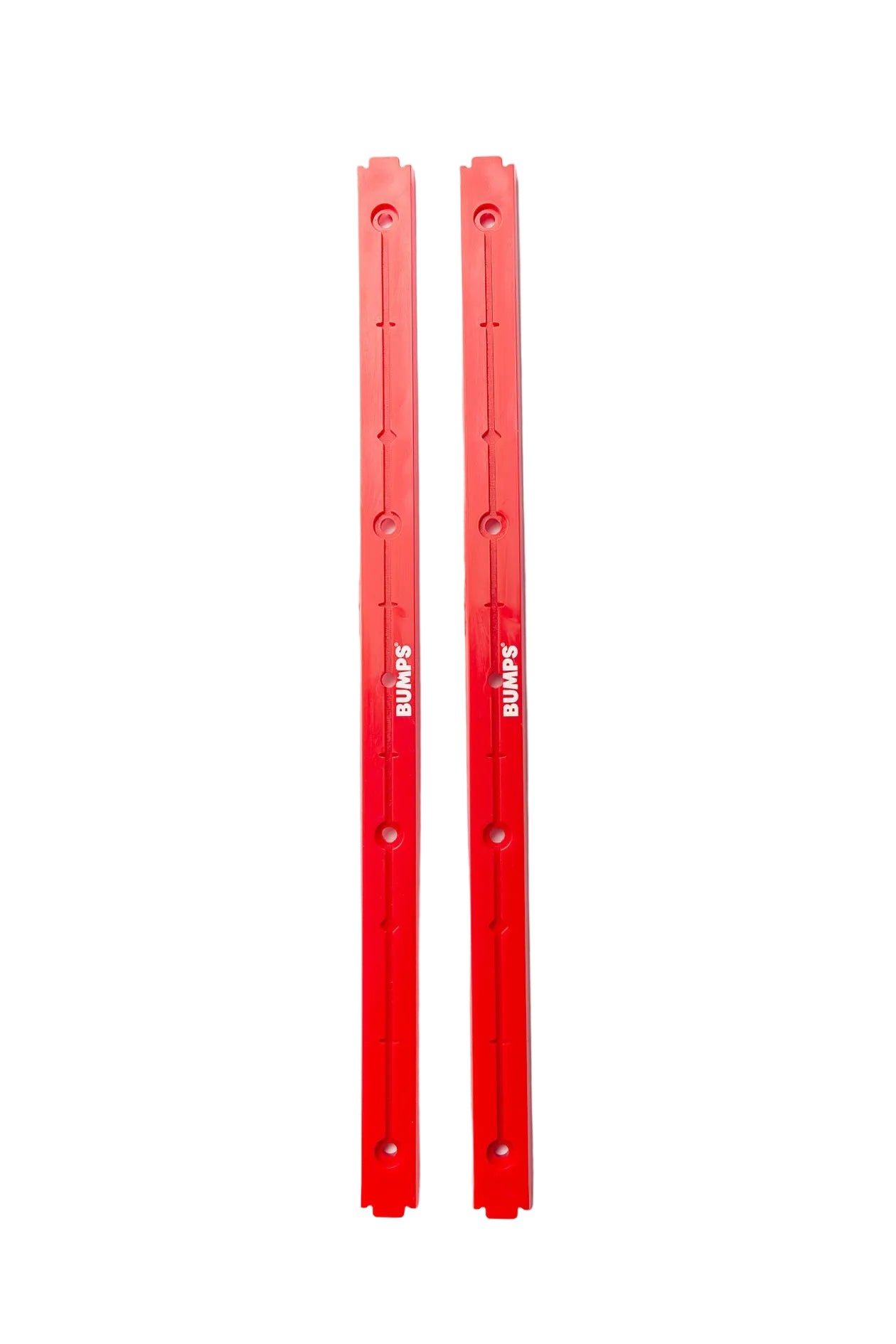 BUMPS Razors — red rails